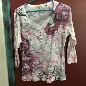 One World Live & Let Live Top